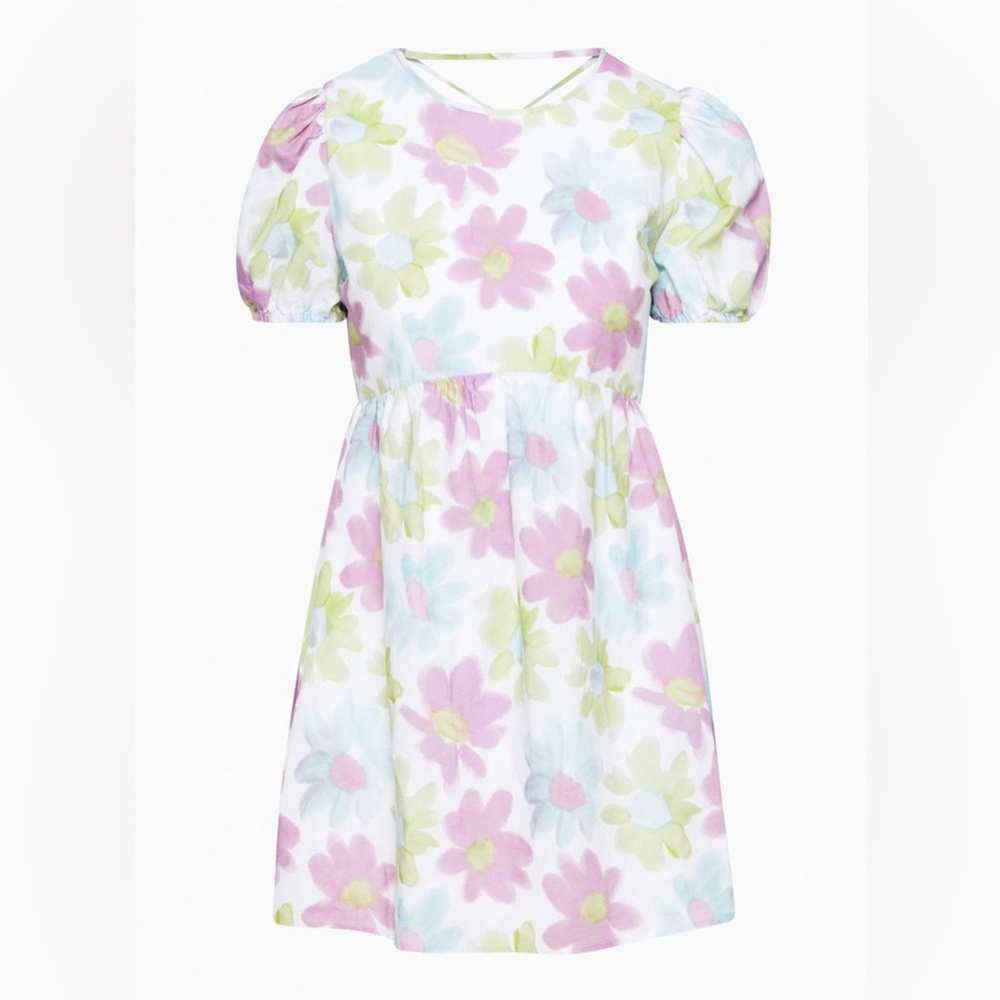 Aritzia Sunday Best Saida Grey Sky/Pear Green Dress size XS